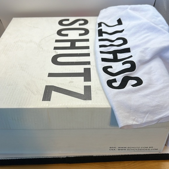 SCHUTZ Women's Rosalie High Heel Booties 7.5 - Picture 8 of 9